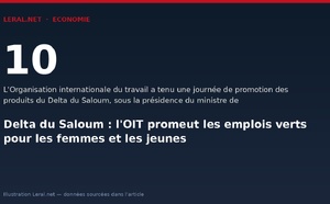 Delta du Saloum : l'OIT promeut les emplois verts pour les femmes et les jeunes