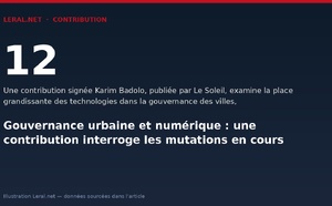 Gouvernance urbaine et numérique : une contribution interroge les mutations en cours