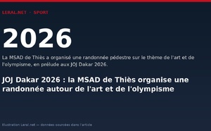 JOJ Dakar 2026 : la MSAD de Thiès organise une randonnée autour de l'art et de l'olympisme