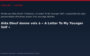 Aïda Diouf donne voix à « A Letter To My Younger Self »