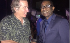 Youssou Ndour a offert à ses fans un grand concert au CICES en présence du nouvel ambassadeur de France au Sénégal, Christophe Bigot