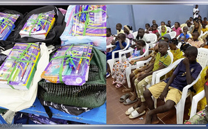 Ziguinchor : l'association La Boussole remet 110 kits scolaires à des élèves démunis