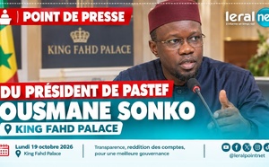 🔴POINT DE PRESSE OUSMANE SONKO PASTEF