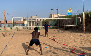 JOJ Dakar 2026 : l'équipe sénégalaise de beach-volley affirme sa préparation