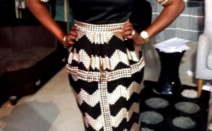 Kya sublime dans sa tenue