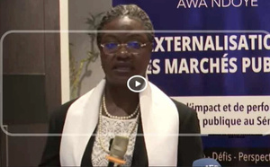Marchés publics : Awa Ndoye plaide pour l'externalisation au service de la performance publique
