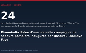 Diamniadio dotée d'une nouvelle compagnie de sapeurs-pompiers inaugurée par Bassirou Diomaye Faye