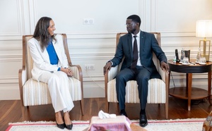 JOJ Dakar 2026 : Bassirou Diomaye Faye reçoit les représentants du Cabo Verde et de la Chine.