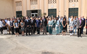 En images-  Présentation de condoléances du  gouvernement et de l'Assemblée nationale du Sénégal à la France