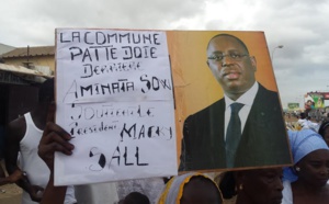Accueil de Macky Sall à la Patte d’Oie - Aminata Sow du FNCF en première ligne quand la presse n’en a que pour El Pistolero