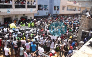 Photos + Vidéo- Parcelles Assainies, c'est une  liesse populaire chez Modou Lô 