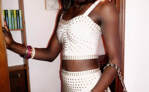 Codou Dieng dans une tenue très sexy