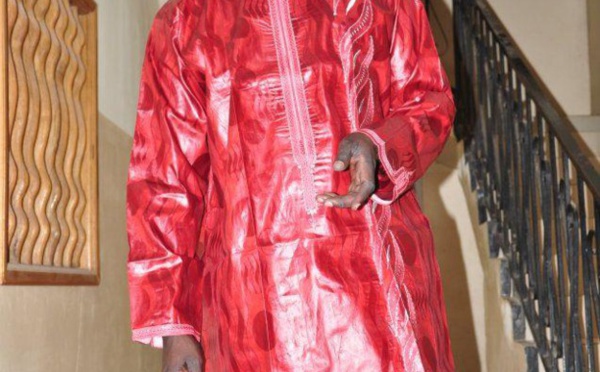 Cheikh Ndiaye, dit Jojo, très glamour