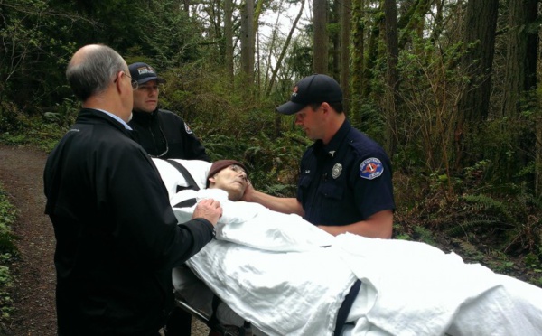 Des soignants réalisent le dernier souhait d'un ancien forestier