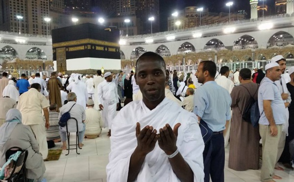 Le rédacteur en chef de Seneweb, Daouda Mine, à la Mecque...