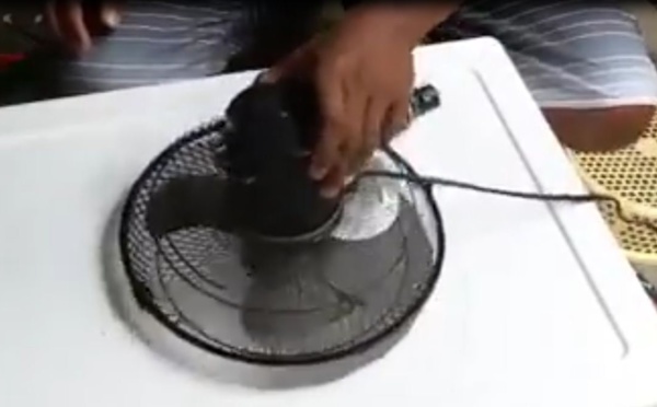 Insolite : Un climatiseur fait maison