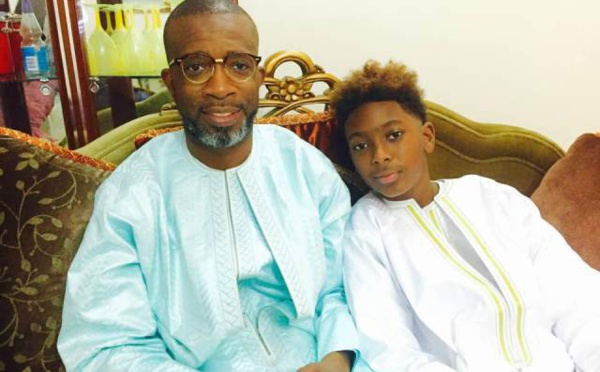 Photo : Philippe Ndour, le fils de Bouba et de Viviane a grandi
