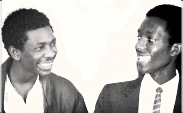 Photo souvenir vintage : Youssou Ndour et Mbaye Dièye Faye, les frères siamois 