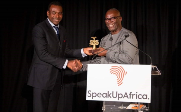 Wari primé par Speak Up Africa à New York