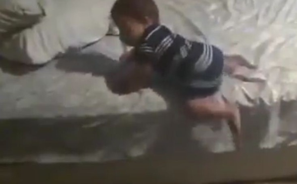 Vidéo: même Bébé sait comment contourner un obstacle!!