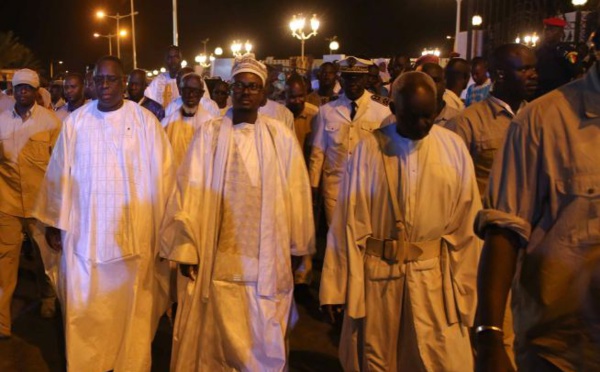 Sérigne Bass Abdoukhadre et le président Macky Sall