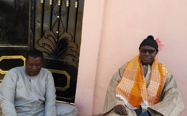 Mamina kamara,  Président du Conseil Départemental de Bignona était à Touba...