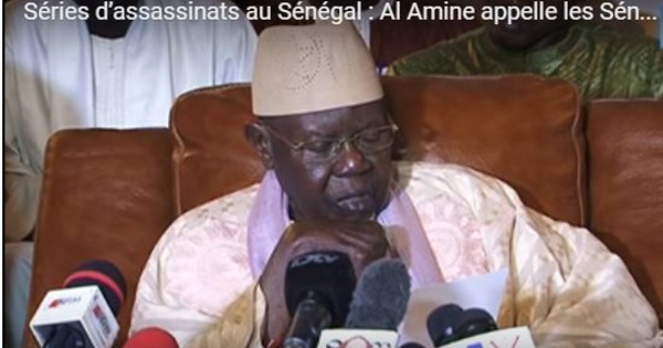 Abdoul Aziz Sy Al amine, sur la recrudescence de la criminalité : "Prions pour la paix, la stabilité et la sécurité au Sénégal"