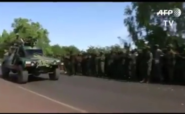 Vidéo : Regardez comment les soldats gambiens accueillent les soldats sénégalais