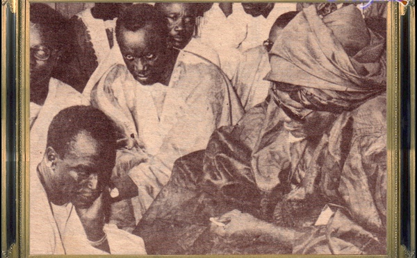 Archives: Serigne Cheikh Abdoul Ahad Mbacké avec Ndiouga Kébé