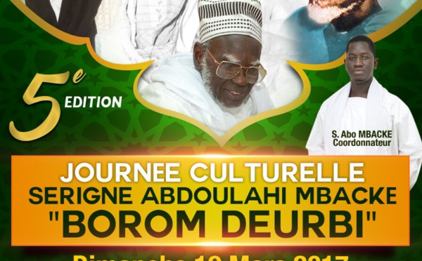 Journées culturelles Serigne Abdoullahi Mbacké: Dakar célébre « Borom Deurbi » le 19 Mars au King Fahd Palace