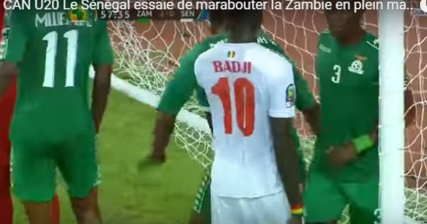 Un footballeur sénégalais essaie de marabouter la Zambie en plein match