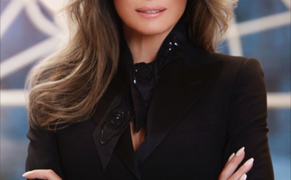 Melania Trump moquée à cause de son premier portrait officiel