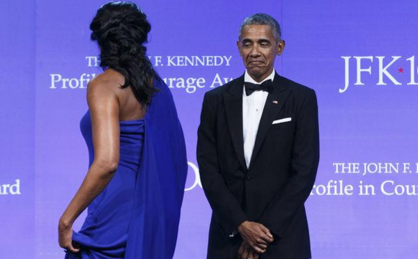 Barack Obama, toujours aussi fan de Michelle