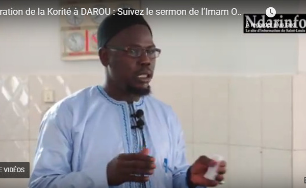 Célébration de la Korité à DAROU : Suivez le sermon de l’Imam Ousmane DIENG (Vidéo)