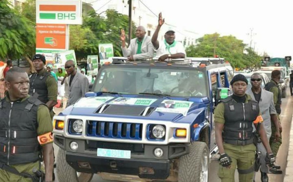 Images: Démonstration de force de Serigne Moustapha Sy, leader du Parti de l'Unité et du Rassemblement (PUR)