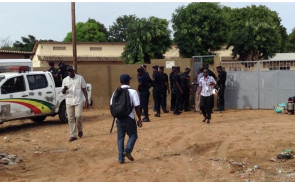 Mermoz-Sacré Coeur : La police attend Barth de pied ferme