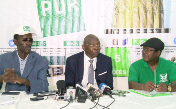 El Hadji Issa Sall, tête de liste PUR : " Nous sommes la première force politique au Sénégal..."