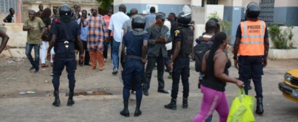 Marche improvisée de Bamba Fall : Les jeunes de la Médina libérés