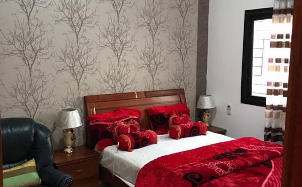 Appartement meublé à louer 2 chambres salon sur la Vdn à côté du cimetière Saint Lazare