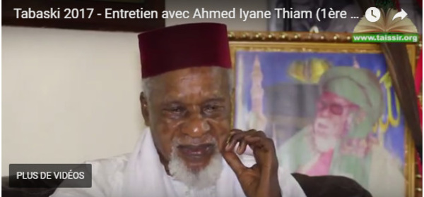 Tabaski 2017 : Entretien avec Mourchid Ahmed Iyane Thiam, président de la CONACOC