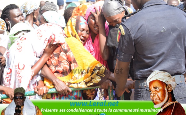 Les images fortes de l'inhumation de Feu El Hadji Ibrahima Niasse