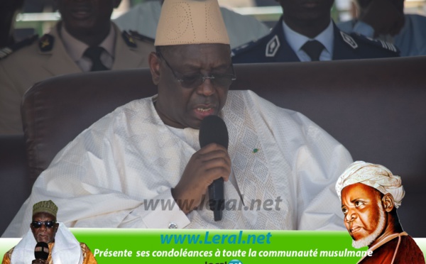 Le président de la République, Macky Sall accueilli comme un fils à Leona Niassene