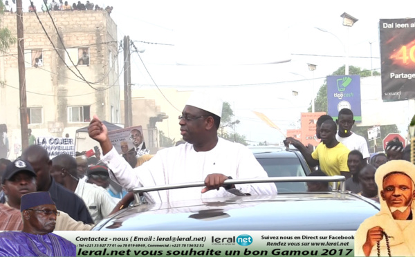 Photos - Accueil du President Macky Sall à Tivaouane