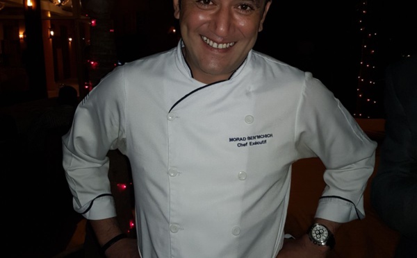 L'hotel Lamantin Beach engage le plus grand chef cuisinier de 101 Dining Lounge &amp; Bar Dubai - The Palm , Morad Ben'mchich