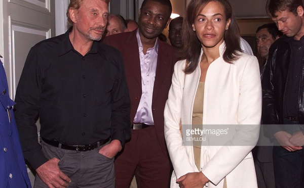 Photos : Youssou Ndour, Syndièly Wade et Johnny Halliday