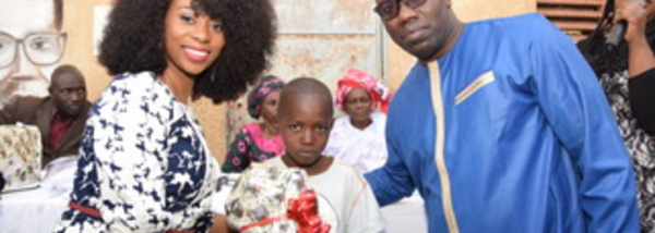 Photos : Adiouza à fond dans le social solidaire