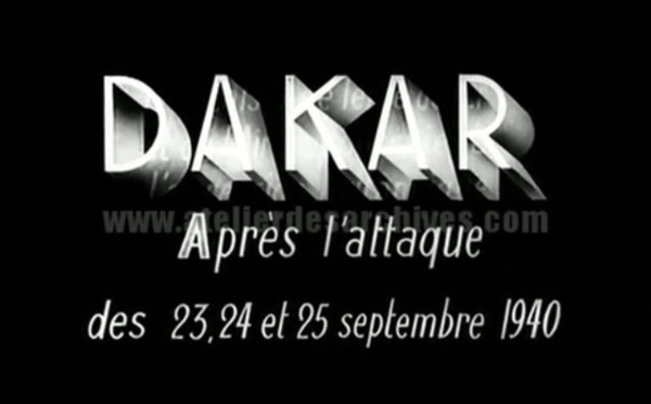 Dakar, après l'attaque des 23-24-25 septembre 1940