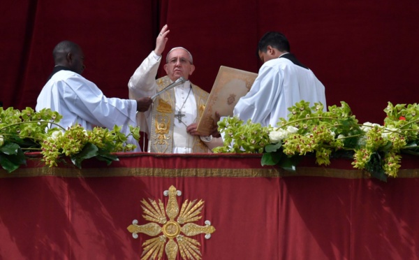 Bénédiction Urbi et Orbi : le Pape François invoque la paix en Syrie