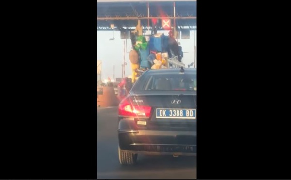Un camion hyper surchargé sur l'autoroute à péage, défraie la chronique