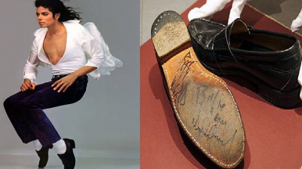 Les mocassins de Michael Jackson mis aux enchères